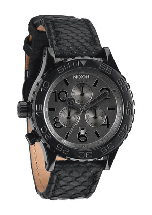 nixon_watch_42-20_chrono_leather_black_snake_mein1