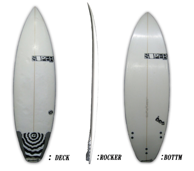 SUPER BRAND SURFBOARDS スーパーブランドサーフボード 5'9