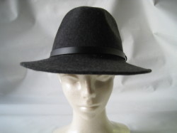 nixon_forest_fedora_hat_chacoal