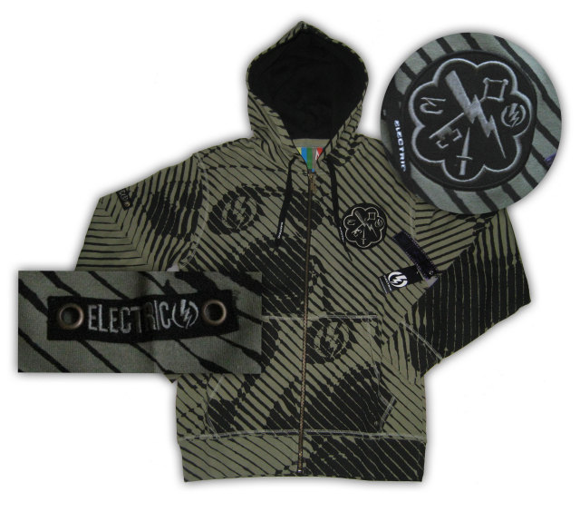 エレクトリック　パーカー