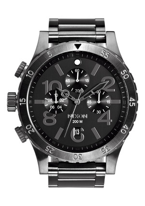 nixon_watches_the_48_20_chrono_all_gunmetal_front2