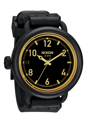 nixon_watches_the_october_matte_black_orange_tint_front1