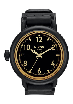 nixon_watches_the_october_matte_black_orange_tint_front2